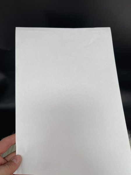 ورق طباعة لاصق ابيض